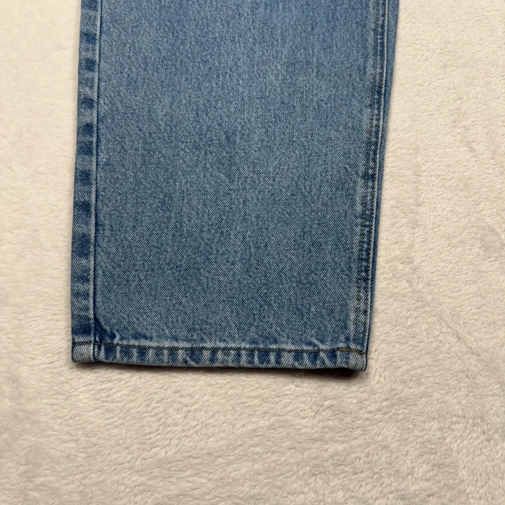 Carhartt Jeans Mens 44x30 Blue Stonewash B17 STW Relaxed Fit Straight Leg Denim‎